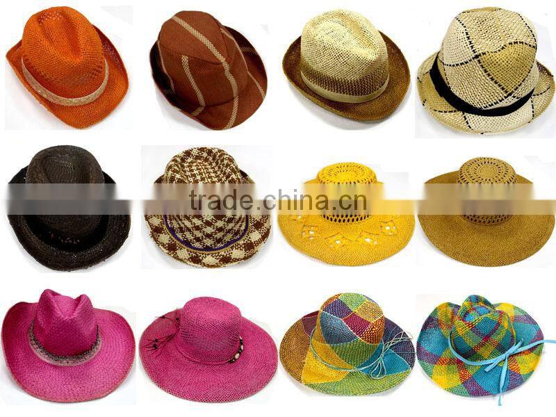 Fashion Knitted Handmade Straw Hat for Buying