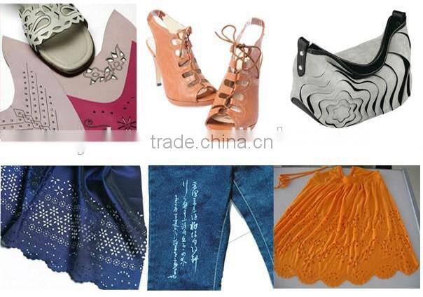 MC 9060 beautifully design denim jeans popular clothing laser cutting and engraving machine price