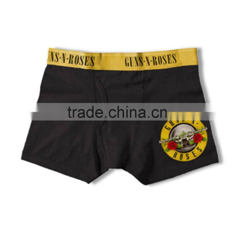 2014 high quality boxer shorts , super comfortable combed cotton spandex mix mens boxer