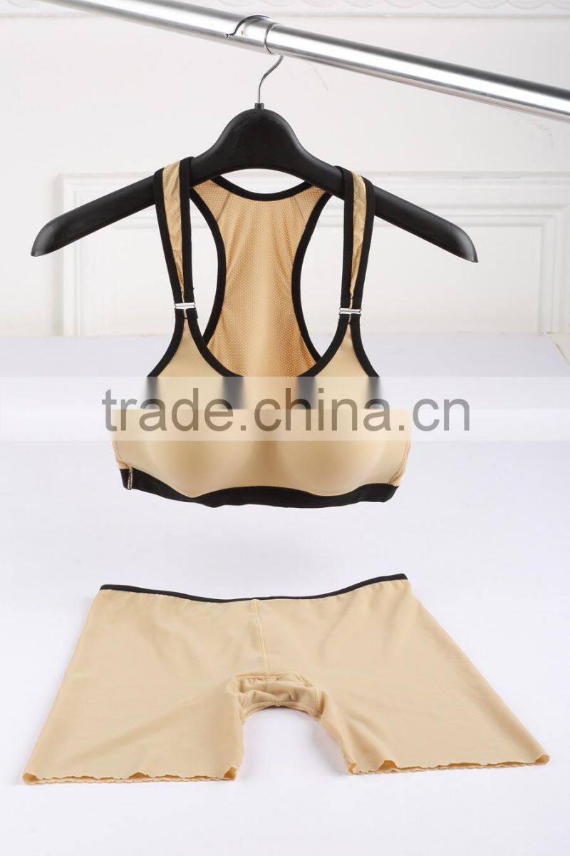 GZY 2015 plain high quakeproof seamless hot sexy xxxx sports bra