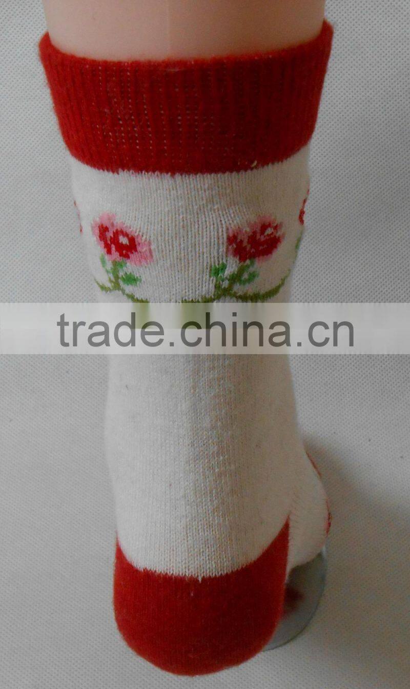 Hot Sale Women Rabbit Wool Thickening Socks Good Quality Lady Daily Socks