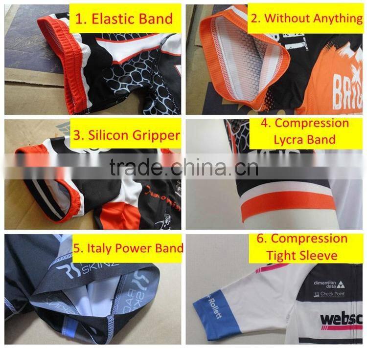 Men's specialized Cycling Skinsuit short Sleeve bicycle speed skating 2017 with 3 rear Pocket Jumpsuit