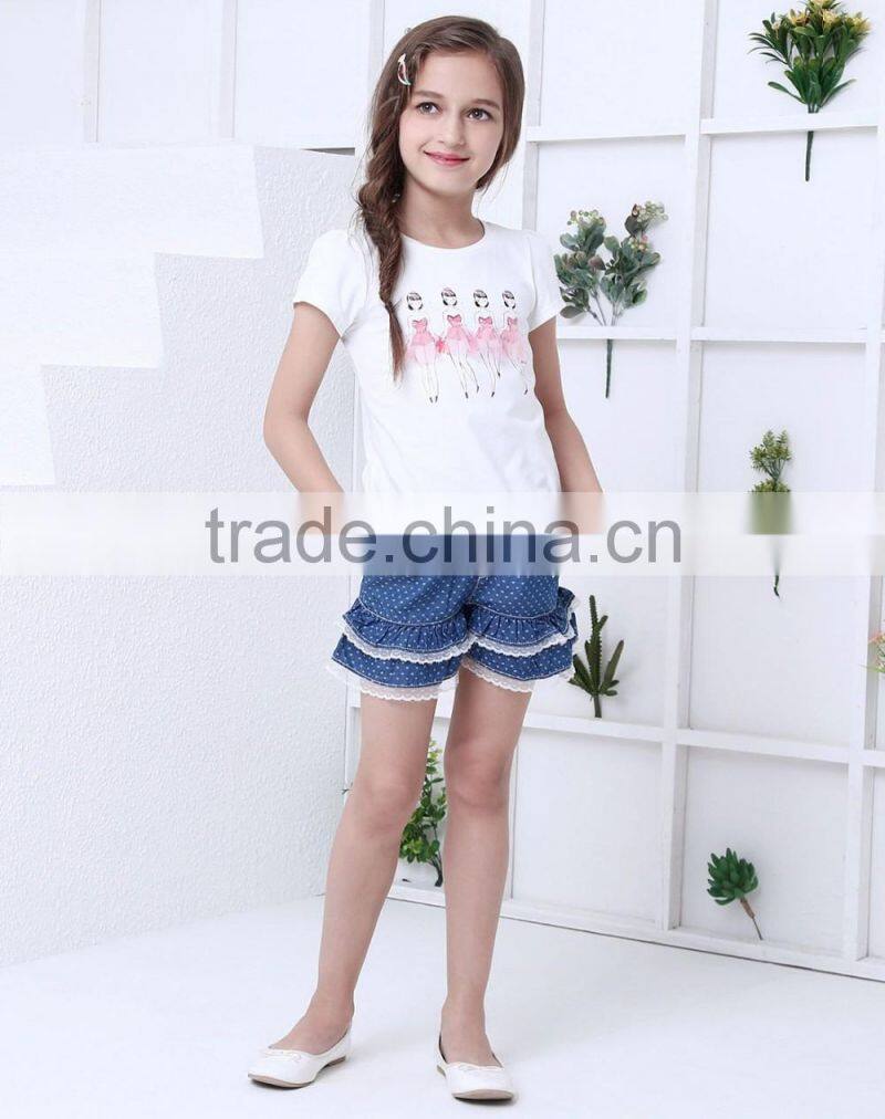 OEM service new design children T-shirt custom girl's printing T-shirt