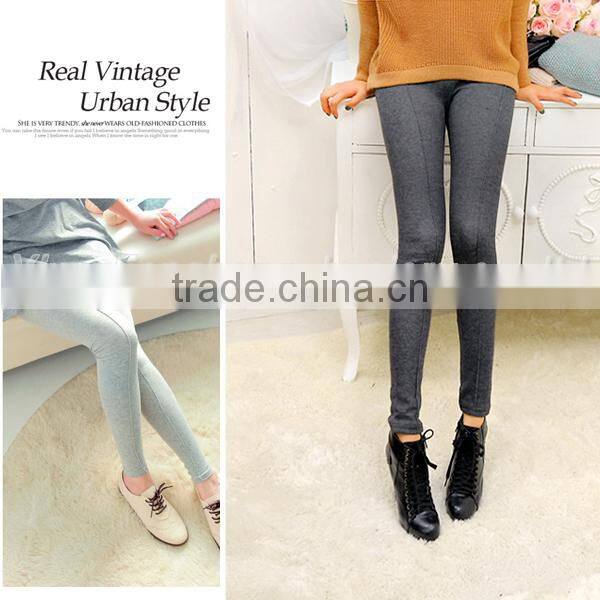 the latest autumn thin wool leggings
