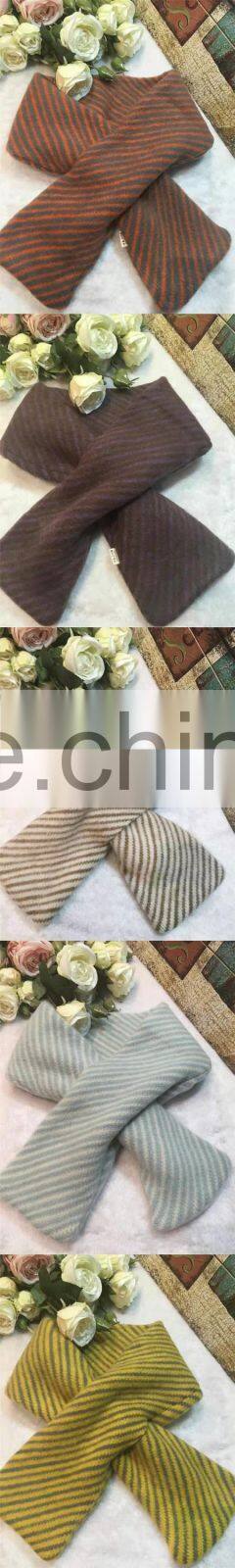 2017 New Design 100% Acrylic Fashion Stripe Women Winter Scarf Wholesale