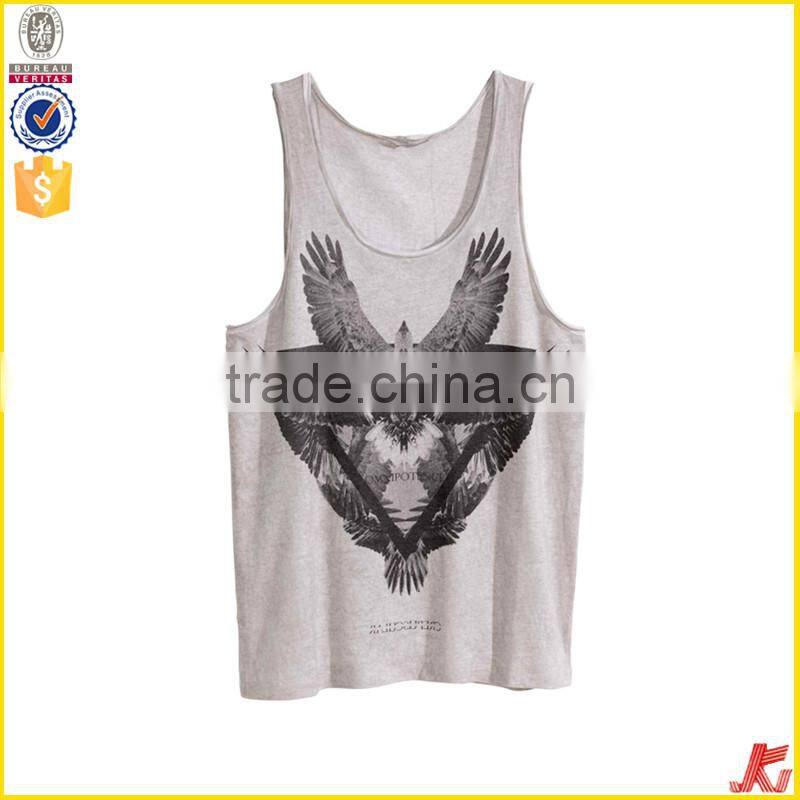 printing with pattern mens tank tops men sleeveless t shirt men