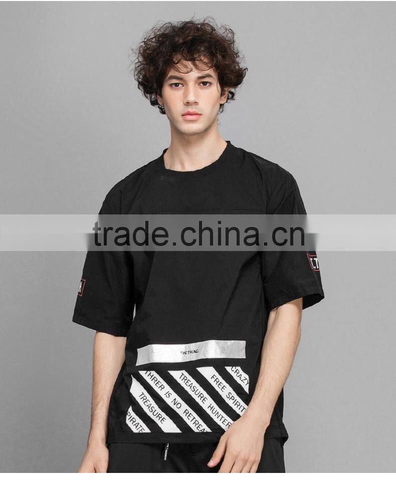 OEM short sleeve round neck 100% cotton tshirt printing custom t shirt men t shirt wholesale