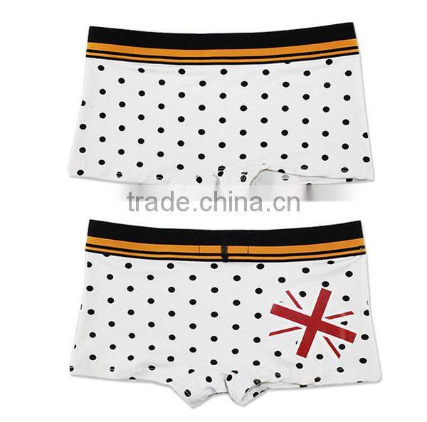 2017 China Manufacture OEM Customized Fashion Design Band 95%Cotton 5%Spandex 3D Print Boyshort Boxers Sport Women Underwear