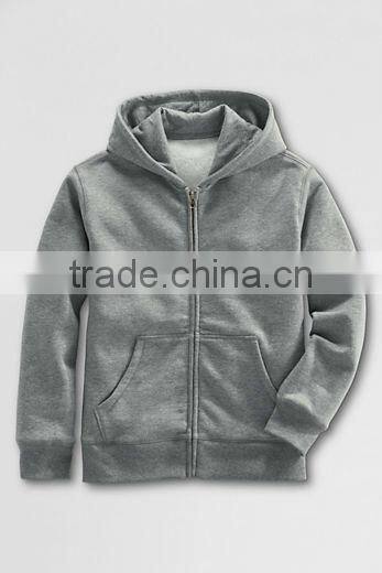 BOYS ZIPPER HOOD WITH KANGAROO POCKETS