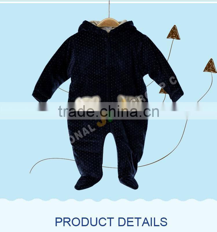 Cute Printing Bear Adult Baby Winter Tutu Romper Set Wholesale