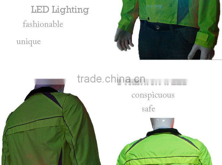 rain jacket waterproof breathable Jersey hi vis work shirt