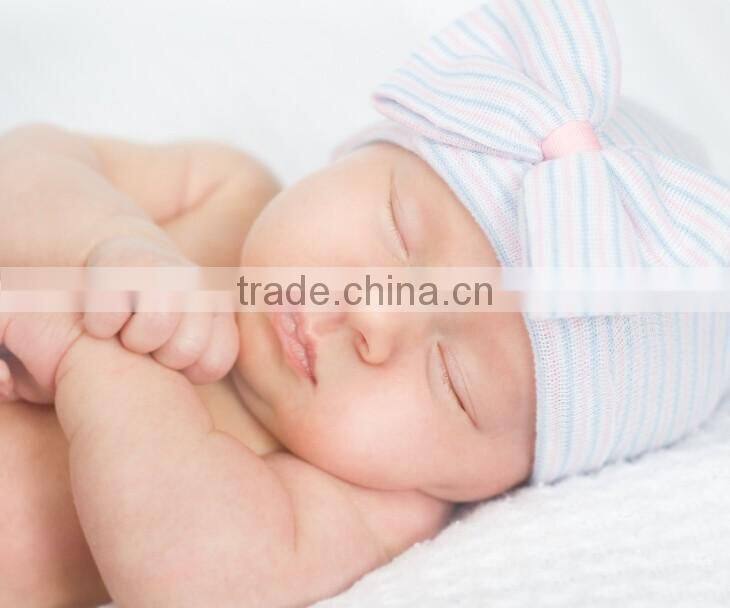 2016 new design soft touch knittng baby hat