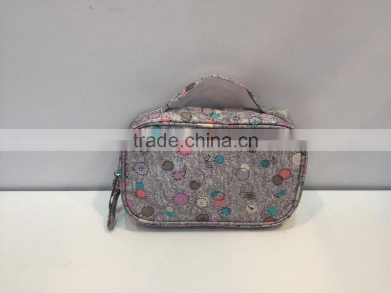 2017 hot sales wholesales custom travel hanging toiletry bag cosmetic organizer bag