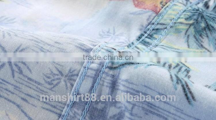 Stylish men t-shirts cheap fancy hawaiian shirts wholesale