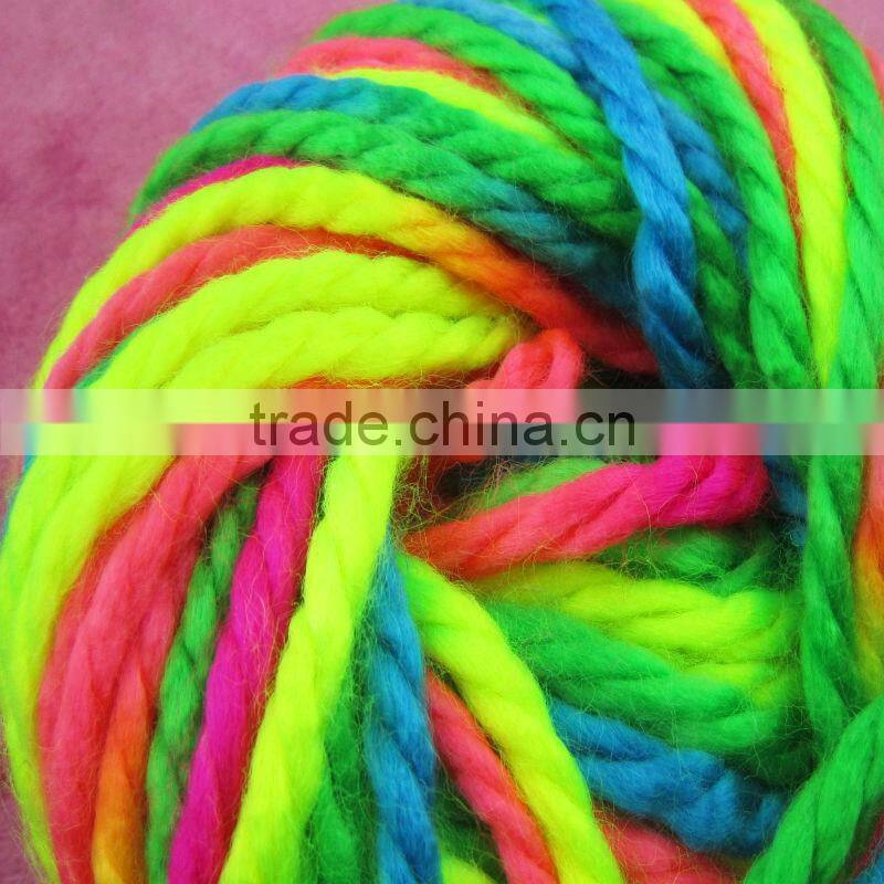 acrylic hand knitting yarn