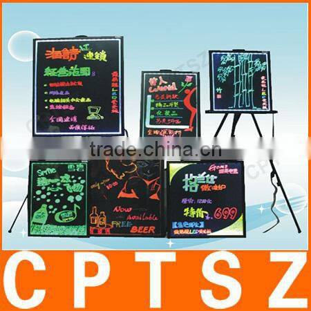 Flashing Illuminated Fluorescent Neon LED Glow Writing Board Menu Sign