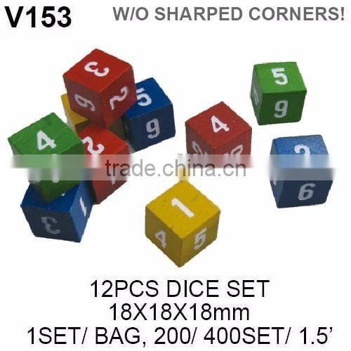 5inch PU Coated Foam Number Dice