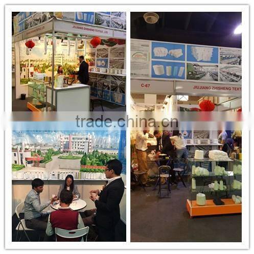 40s/2 100% raw white spun polyester sewing threads