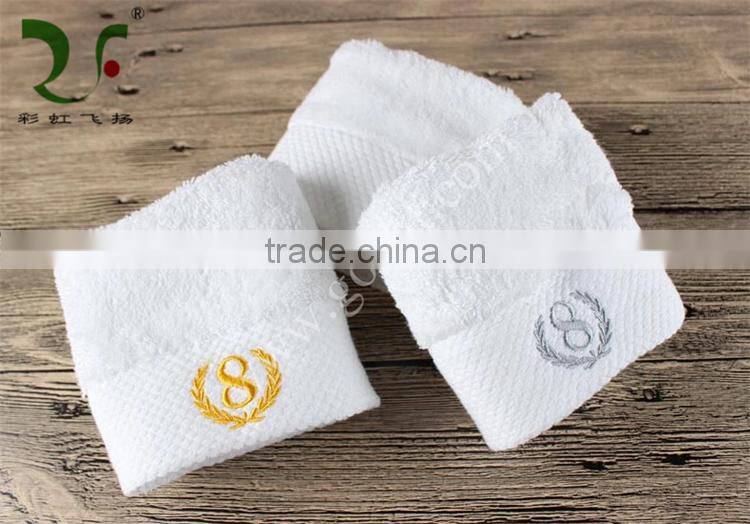100% cotton stylish hotel hand towel wholesale