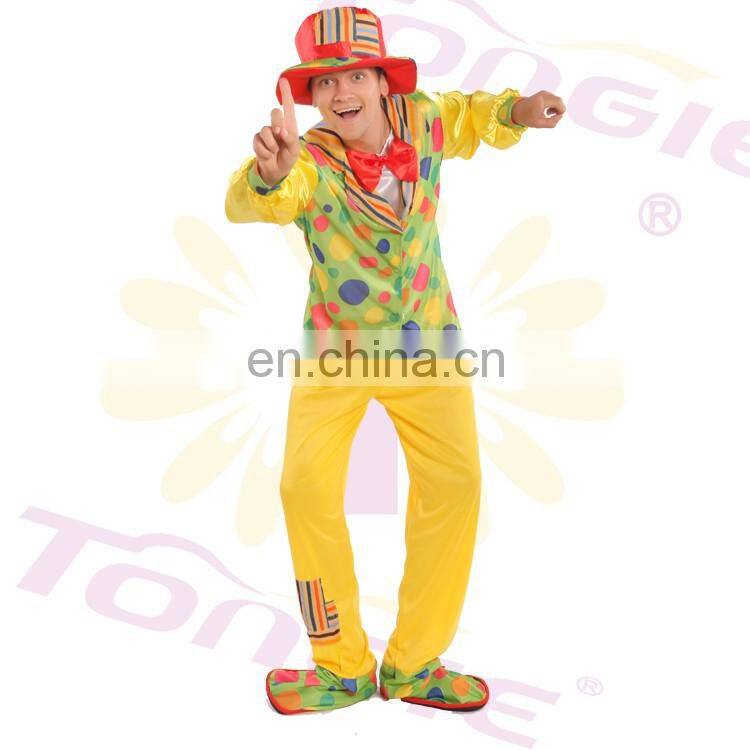Trade Assurance Unisex Professional Adult Circus Clown Cosplay Costumes
