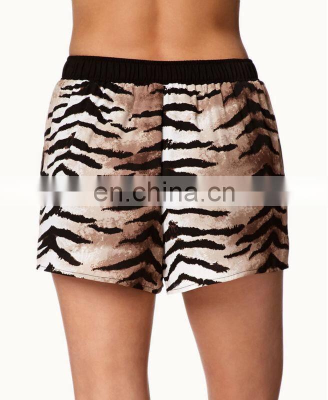 CHEFON Drawstring Animal Print Shorts CSS0141