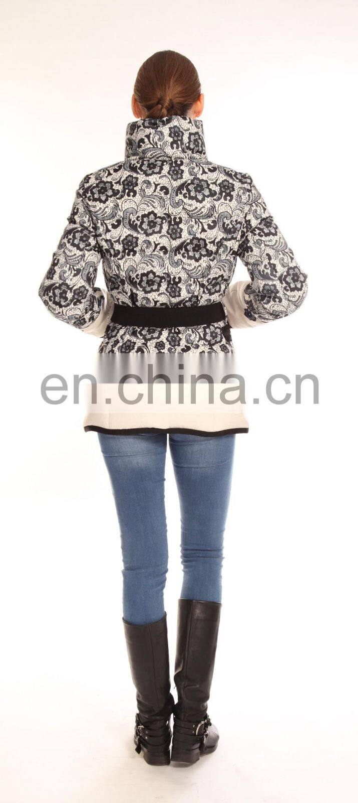 Customized Design High Quality Duck Feather Women Jacket
