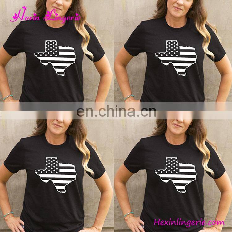 Without Moq Fashion Black Long Sleeves Running Blank Fitted Lady T-shirt