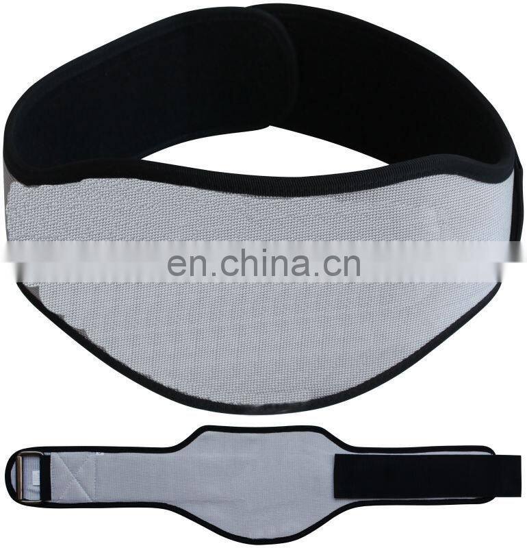 Ripe Neoprene Curved Weight Lifting Silver Belt