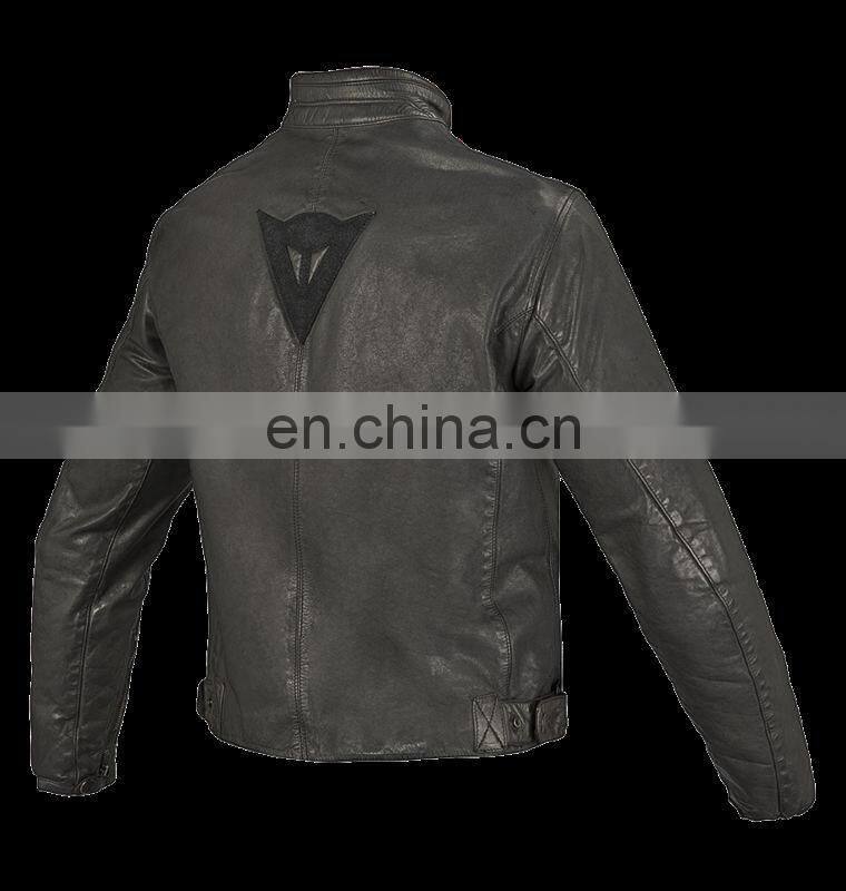 Vintage Leather Motorcycle Jacket Classic biker jacket Stylish Wear