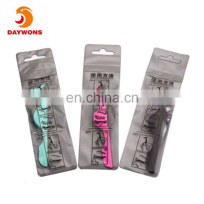 Stainless Steel False Eyelashes Extension Applicator Clipper Auxiliary Tool Tweezers Nipper Fish Tail Clipper