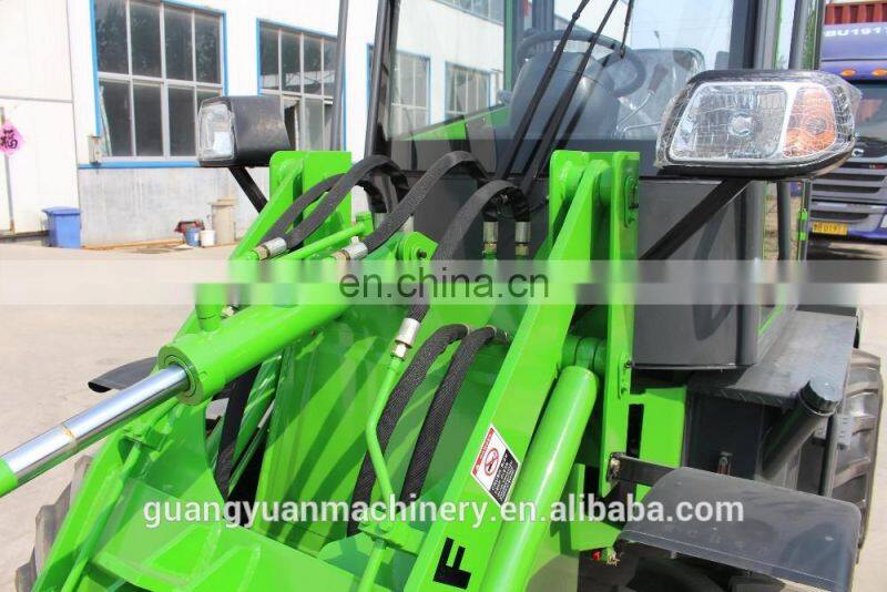 rated load 600kg, ZL06F, small mini hydraulic wheel loader