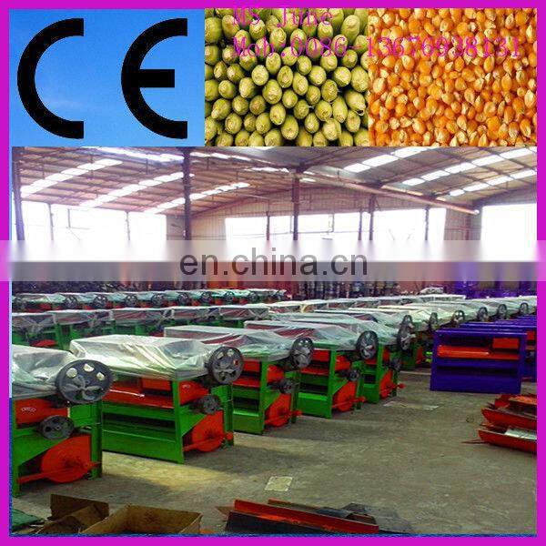China Maize skin remover thresher machine