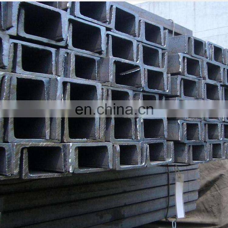 Standard Sizes Galvanized U Beam Steel Channel Steel