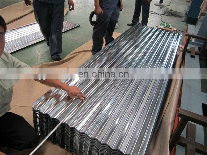corrugated metal roofing sheet