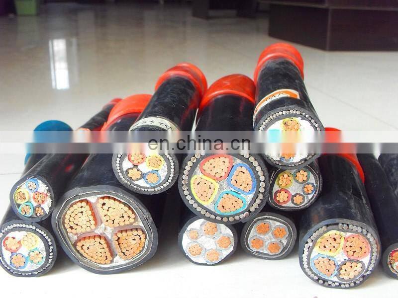 LV/MV xlpe insulated or pvc insulated types of electrical underground cables