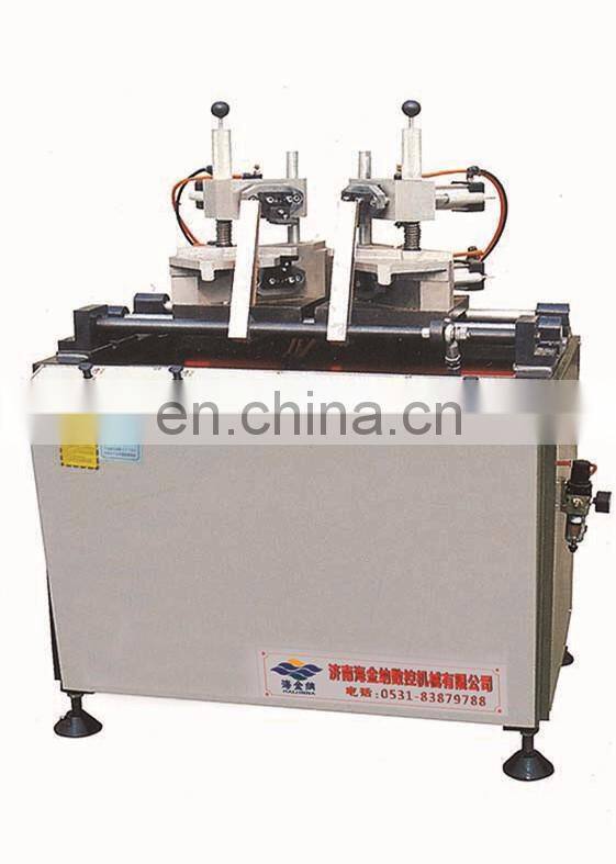 SQJ05-120 pvc window fabrication machinery PVC V-TYPED window welding mullion seamless cleaning machine