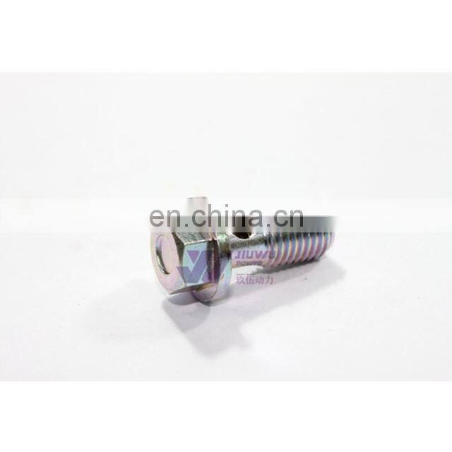 Fuel Nozzle Joint Bolt 1-09675105-1 For HITACHI EX300 ISUZU 6SD1T Engine Excavator