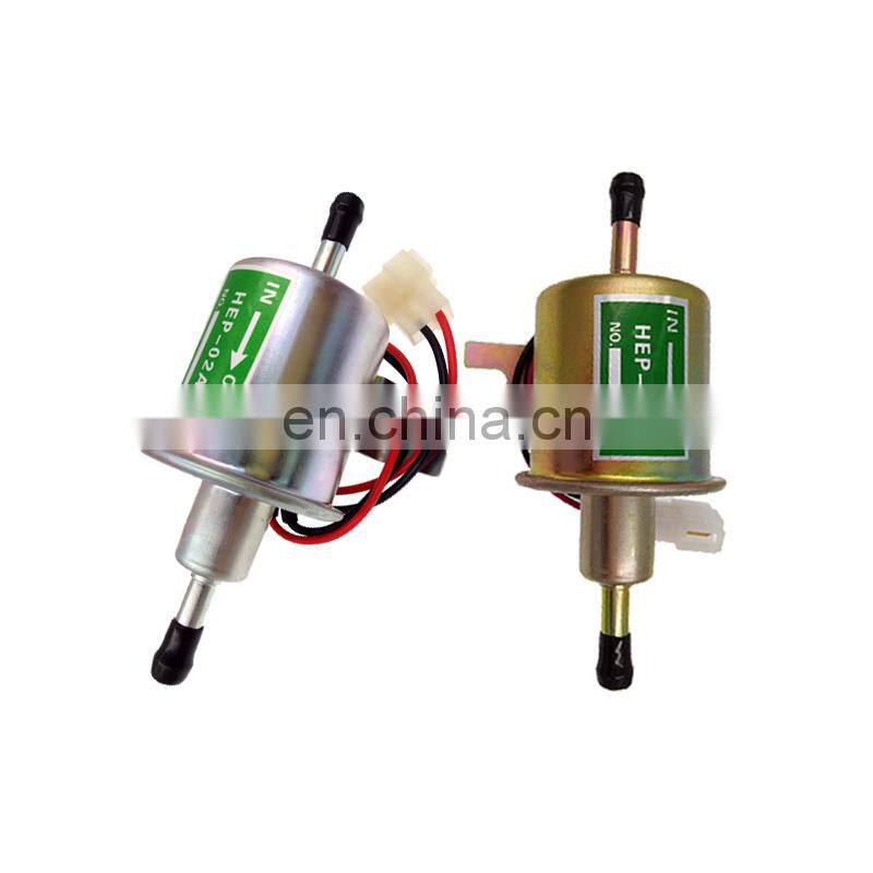 12V Electric Fuel Pump Inline Diesel Petrol Low Pressure HEP-02A HEP02A