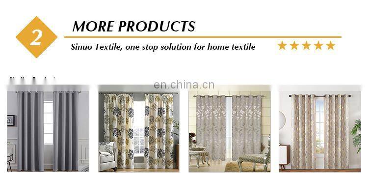 Plaid Blackout Curtain For Living room Faux linen Curtains for Bedroom Rideaux Window Customized