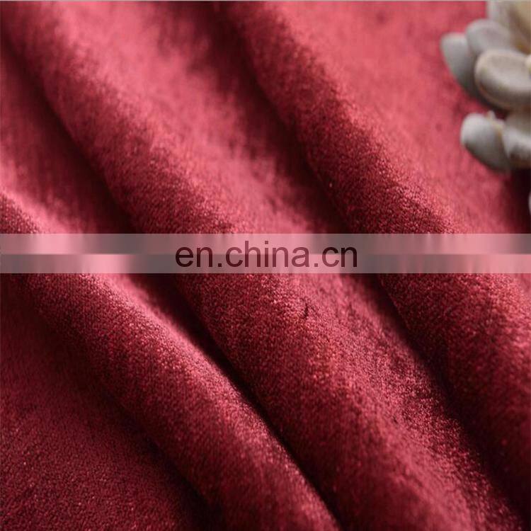 Elegent Burgundy luxury chenille curtains for the living room with valance