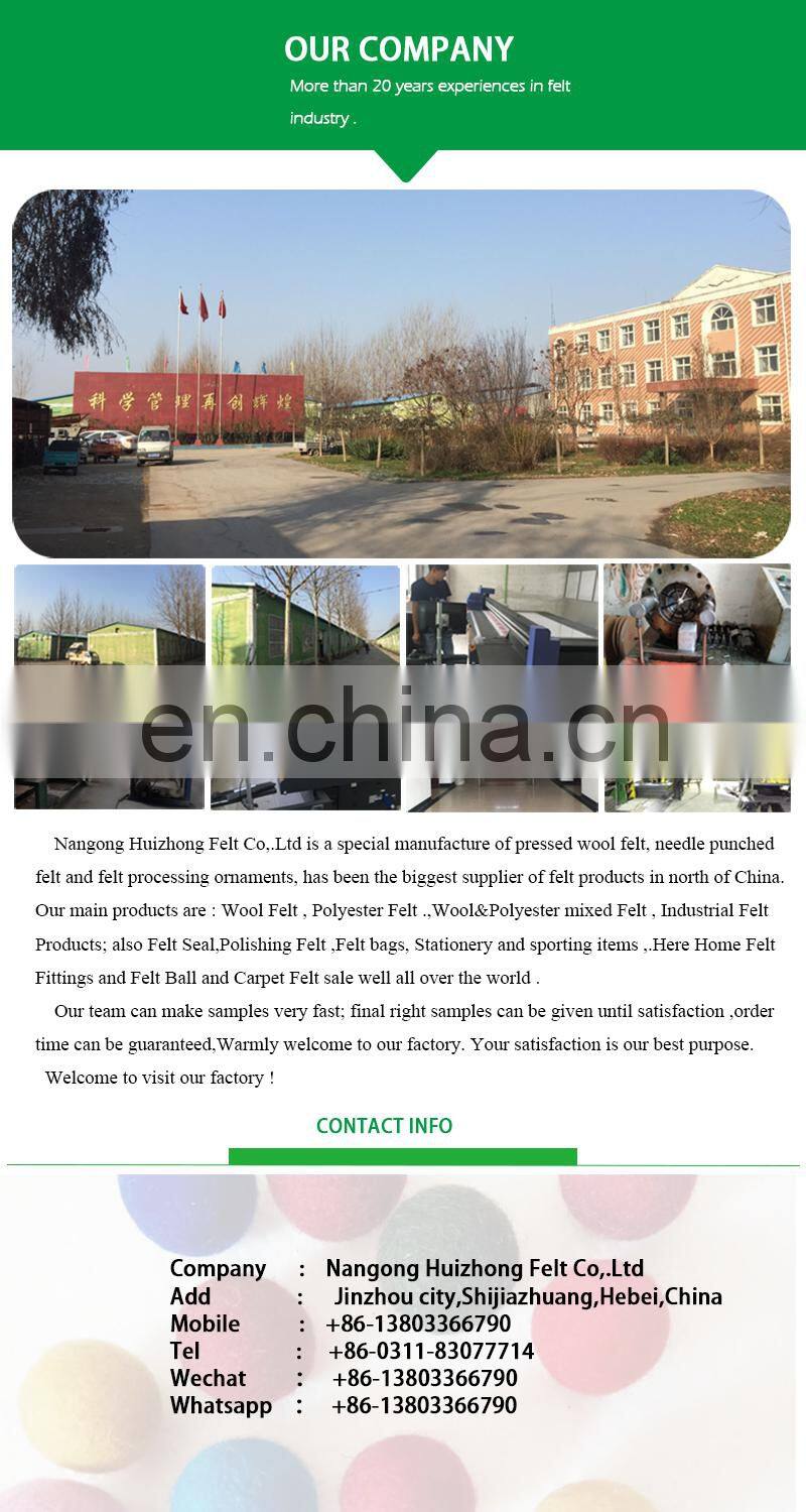 wool felt oil seal gaskets for textile machine using