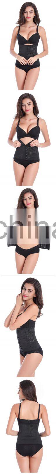 Tummy Control Body Shaper Workout Sweat Belt Shapewear Waist Trainer Corset for Women