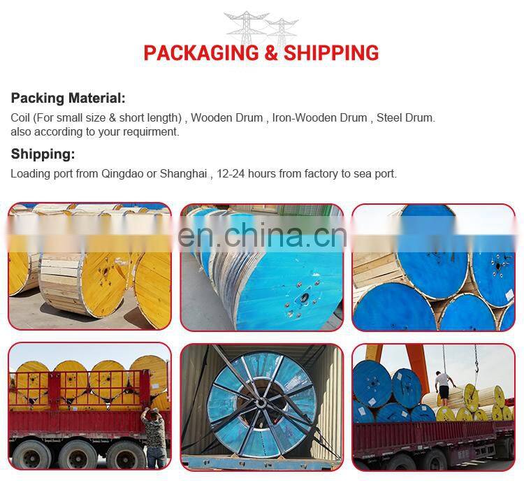 Huadong Bare cable manufacturer aluminium alloy wire conductor AAAC conductor