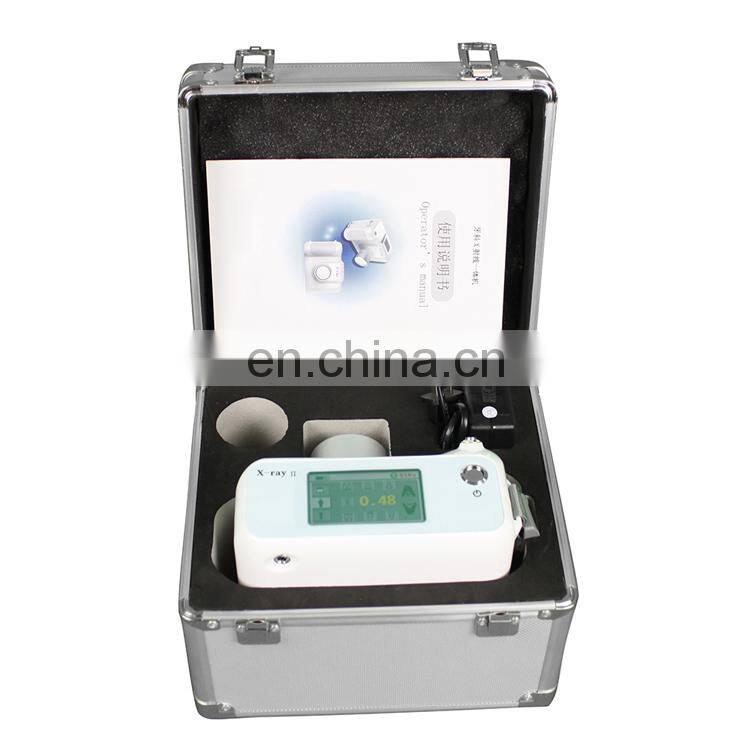 No extra radiation digitized sensor and film x ray system wireless portable dental x-ray machine