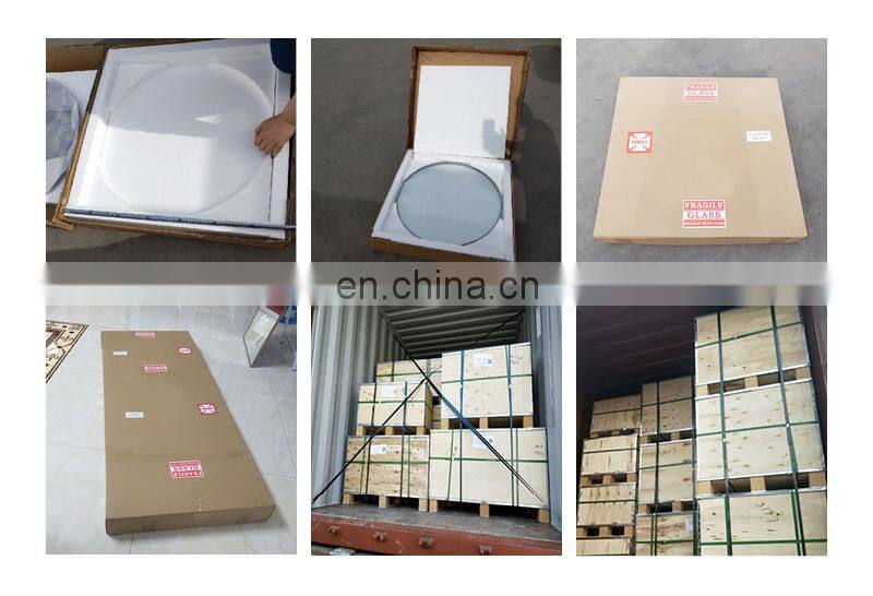 New items powder coated iron metal frame decorative round wall mirrors