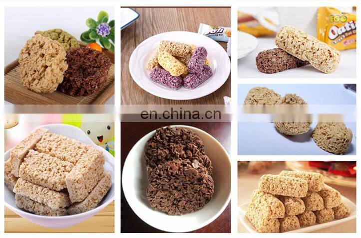 Automatic Oat Meal Chocolate Candy Production Line/Oats Chocolate Moulding Machine