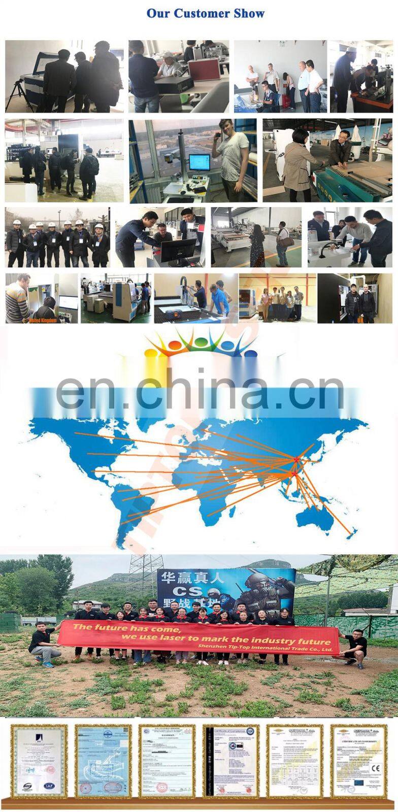 High performance stainless steel fiber laser marking machine logo maker machine for bar code