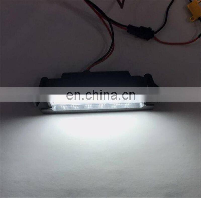 Carest 2pcs White Canbus 18SMD Led Number License Plate Light Lamp for Hyundai I30 (GD)2013 2014 2015 Auto Car-styling