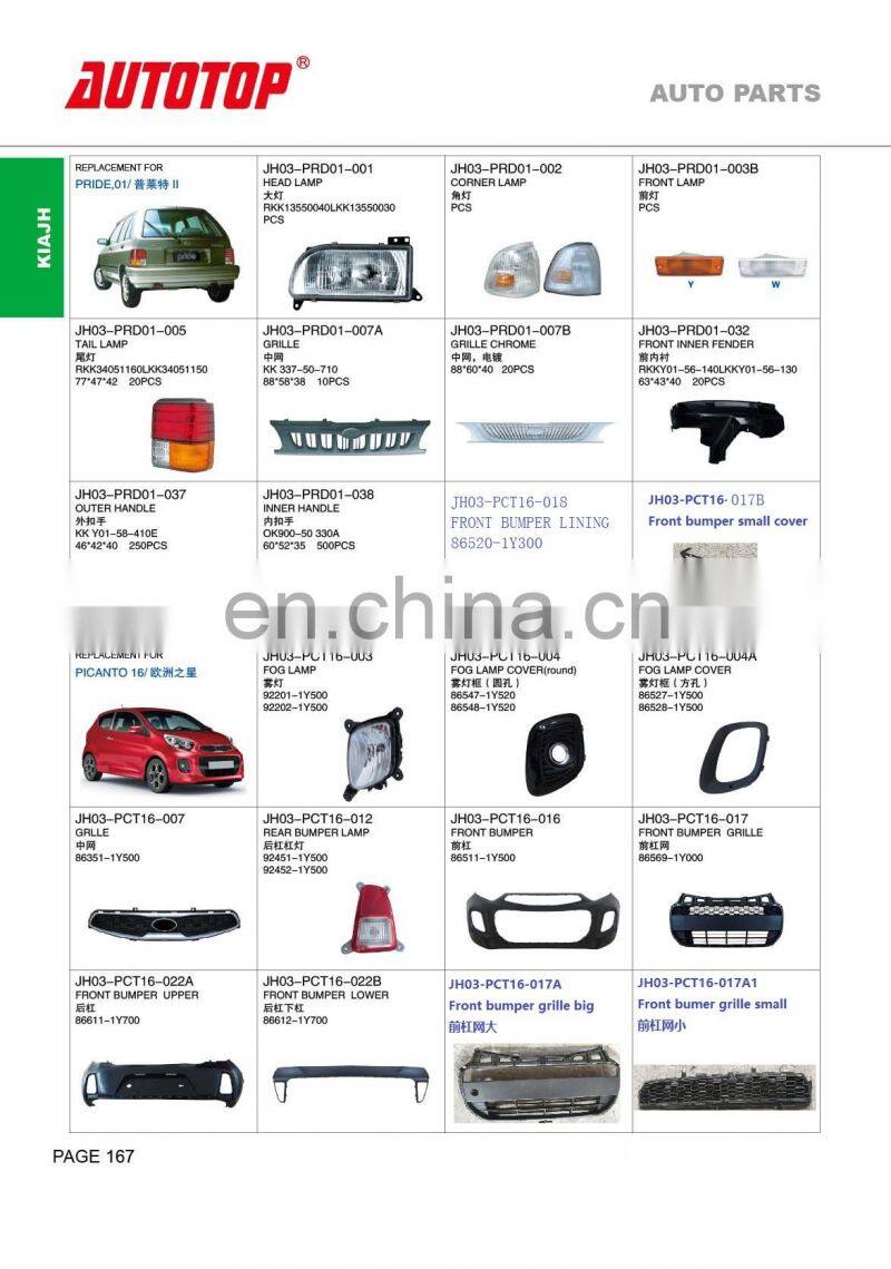 CARVAL/JH/AUTOTOP AUTO PARTS FOR KIA PRIDE 2005/2003/2001