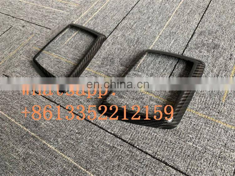 2019 year G class W464 carbon fiber material steering light base fit for G wagon W464 G500 front turning light cover